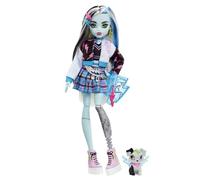 Monster High Frankie Stein Muñeca articulada con Mascota y Accesorios de Moda, Juguete +4 años (Mattel HHK53)