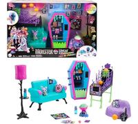 Monster High Playset Comedor Estudio Student Lounge Muebles Accesorios MATTEL