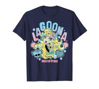 Monster High - Lagoona Blue Camiseta, Hombre, Azul Marino, 6XL