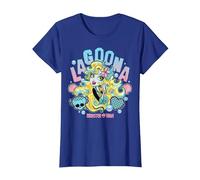 Monster High - Lagoona Blue Camiseta, Mujer, Azul Real, L