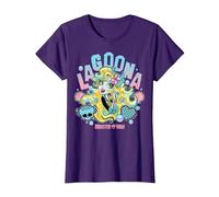 Monster High - Lagoona Blue Camiseta, Mujer, Morado, L