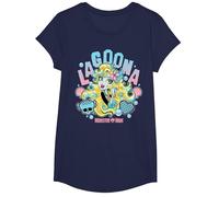 Monster High - Lagoona Blue Camiseta, Niñas, Azul Marino, S
