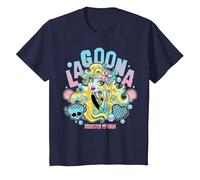 Monster High - Lagoona Blue Camiseta, Niños, Azul Marino, 3 años