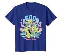 Monster High - Lagoona Blue Camiseta, Niños, Azul Real, 12 años