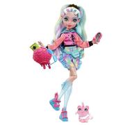Monster High Lagoona Blue Muñeca articulada con Mascota y Accesorios de Moda, Juguete +4 años (Mattel HHK55)