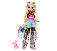 Monster High Lagoona Blue, Muñeca monstruita Marina con Camiseta de Malla y Pant