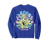 Monster High - Lagoona Blue Sudadera, Unisex para Adultos, Azul Real, S