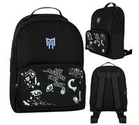 Monster High mochila kindergarten negra para niñas 25x28x10cm STARPAK