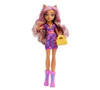 Monster High Muñeca Clawdeen Cuenta con más de 10 articulaciones Flexibles para