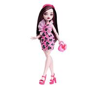 Monster High Muñeca Draculaura Cuenta con más de 10 articulaciones Flexibles para niñas de 4 años en adelante