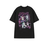 Monster High Negro Alumni Reunion Tour Camiseta de manga corta Mujeres