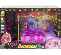 Monster High Playset Camara Cama Clawdeen Wolf Muebles Accesorios MATTEL HMV77