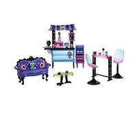 Monster High Polly Pocket Cafetería Coffin Bean Set de Juego para muñecas con Muebles y Accesorios de Bar de Juguete, +4 años