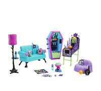 Monster High Sala de Estudiantes Set de Juego para muñecas con Muebles y Accesorios de Juguete, +4 años (Mattel HRP57)