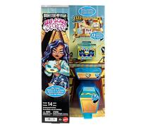 Monster High Self-Scare Secrets Cleo de Nile Conjunto de muñeca y Accesorios con 13 sorpresas realistas, como un Juego de cerámica y Maquillaje, JMG74