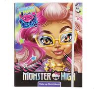 Carnet de croquis Monster High avec trousse de maquillage - LISCIANI - Apprenez l'art du maquillage