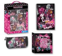 Monster High Set Regalo Carpeta, Cuaderno y Estuche