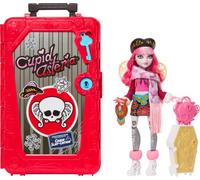 Monster High Skulltimate Secrets Cupid Asteria Muñeca Set | Destino: Cabin Slay-cation Set sorpresa con maleta y 19+ sorpresas como ropa y accesorios