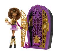 Monster High Skulltimate Secrets Hauntlywood Mysteries Clawdeen Wolf Conjunto de muñeca y accesorios, con armario y más de 19 sorpresas con mucho glamour, incluida ropa de muñeca, JBG80