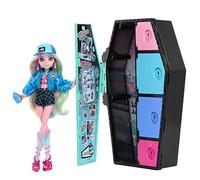 Monster High Skulltimate Secrets Lagoona Blue Muñeca con Armario con 15 Accesorios Sorpresa de Moda, Juguete +4 años (Mattel HKY64)