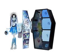 Monster High Skulltimate Secrets Serie 2 Frankie Stein Muñeca con Armario Iridiscente y Accesorios s