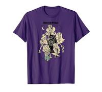 Monster High Student - Marco de Tumba MH Camiseta, Hombre, Morado, 3XL
