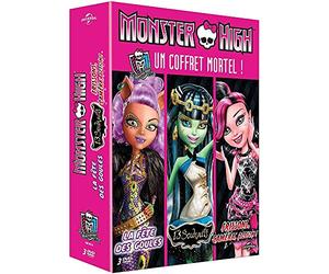 Monster High - Un coffret mortel ! : La fête des goules + 13 souhaits + Frissons, caméra, action ! [Francia] [DVD]