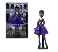 Monster High x Wednesday Bianca Barclay Muñeca | Muñeca coleccionista con uniforme de Nevermore Academy, amuleto sirena, accesorios, soporte, JDR71
