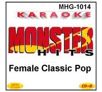 Monster Hits Karaoke #1014 - Female Classic Pop
