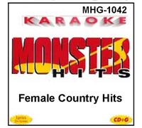 Monster Hits Karaoke #1042 - Female Country Hits