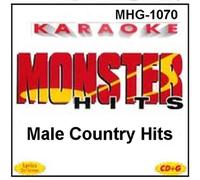 Monster Hits Karaoke #1070 - Male Country Hits