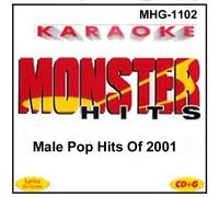 Monster Hits Karaoke 1102 - Male Pop Hits Of 2001