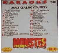Monster Hits Karaoke Vol 1008 - Male Classic Country by Ray Price, Roger Miller, Hank Williams, Faron Young, Johnny Cash, Marty Robbins, (0100-01-01)