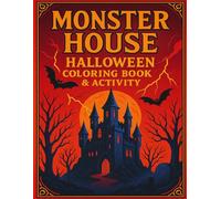MONSTER HOUSE: halloween color book & activity