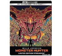Monster Hunter (2020) - SteelBook (2 Discs - Ultra-HD & BD) Amazon Exclusive [4k Ultra-HD + Blu-Ray] [2021]