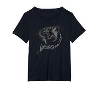 Monster Hunter Rise: Sunbreak Amatsu Camiseta, Mujer Tallas Grandes, Negro, 3XL Grande