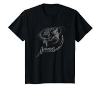 Monster Hunter Rise: Sunbreak Amatsu Camiseta, Niños, Negro, 2 años