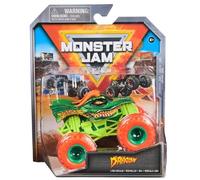 Monster Jam 2024 Official 1:64 Diecast Truck Series 38 Dragon Crazy Creatures Orange Wheels