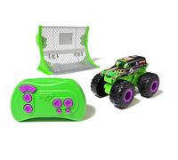 Monster Jam, Camión Monstruo a Control Remoto Oficial de Grave Digger Escala 1:64, Incluye rampa, Coches RC Juguetes para niños y niñas a Partir de 4 años