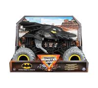 Monster Jam Camión monstruo fundido a escala 1:24 oficial (neumáticos Batman Silver de la serie 19)