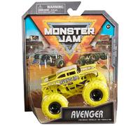 Monster Jam, Camión monstruo oficial de Avenger, vehículo fundido a presión, escala 1:64, juguetes para niños a partir de 3 años