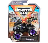 Monster Jam, Camión monstruo oficial Mohawk Warrior, vehículo fundido a presión, escala 1:64, juguetes para niños a partir de 3 años