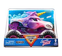 Monster Jam, Camión monstruo oficial Sparkle Smash, vehículo fundido a presión, escala 1:24