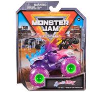 Monster Jam, Camión Monstruo Oficial Sparkle Smash, vehículo Fundido a presión, Escala 1:64, Juguetes para niños a Partir de 3 años