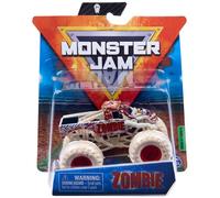 Monster Jam, Camión monstruo Zombie oficial, vehículo fundido a presión, serie Bone Yard Trucks, escala 1:64