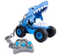 Monster Jam Camión RC Megalodon Mordedor, Monster Truck a Control Remoto Escala 1:15 con 3 Modos de Acción, Cadena y Controlador, Juguetes para Niños y Niñas a Partir de 4 años