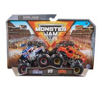 Monster Jam - Camiones Monster de fundici n a presi n oficial Lucas Stabilizer vs. Jester, escala 1:64, juguetes para ni os a partir de 3 a os