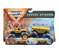 Monster Jam, Camiones monstruos fundidos a presión oficiales de El Toro Loco vs. Educación Superior que cambian de color, escala 1:64