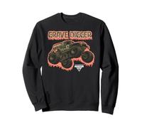 Monster Jam Camo Grave Digger Monster Truck Motorsports Sudadera