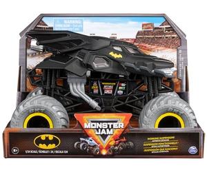 MONSTER JAM - COCHE MONSTER TRUCK BATMAN ESCALA 1:24 METÁLICO - 6067612 - Coches para Niños - Juegos Infantiles - Juguetes Niños 3 años +